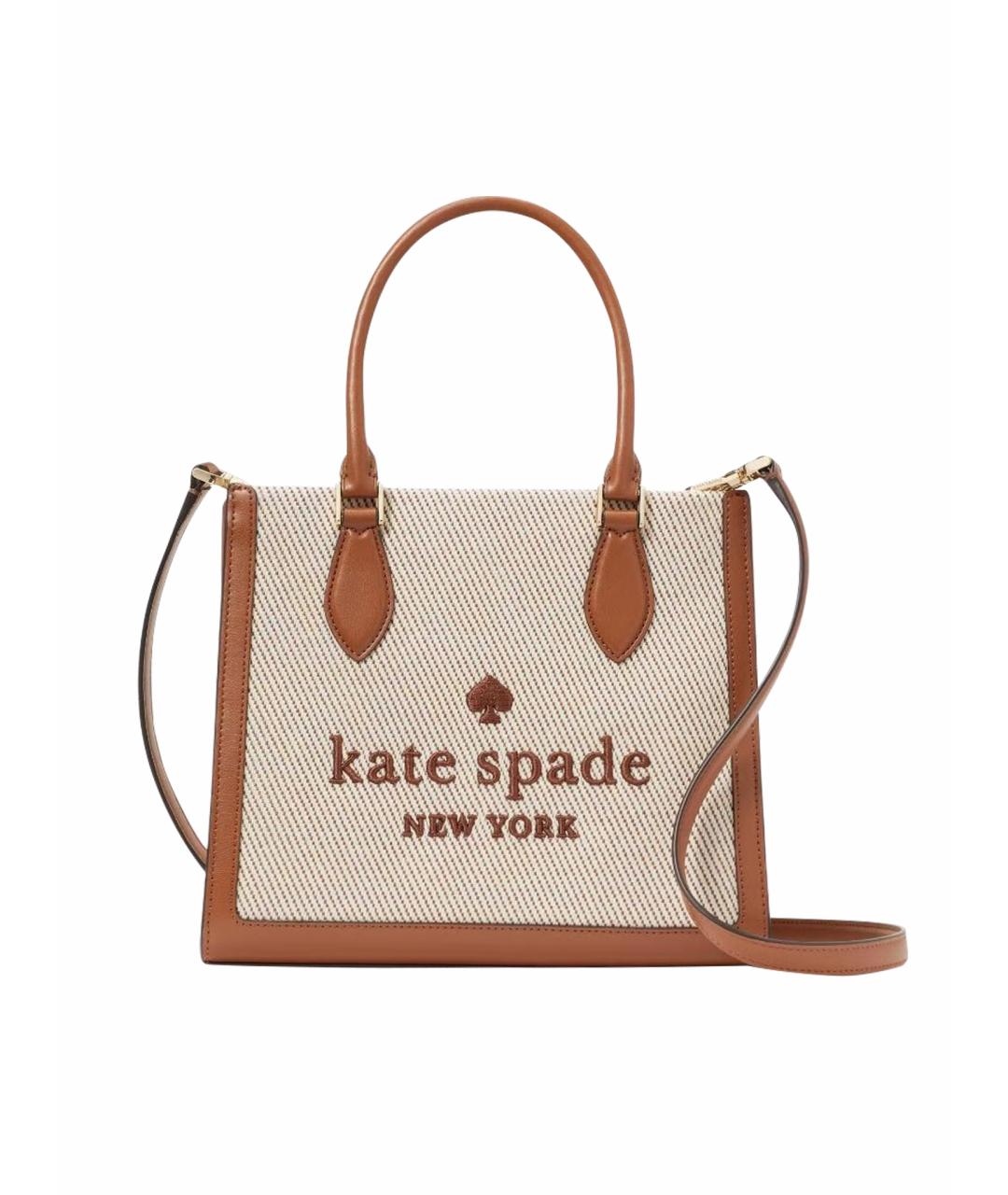 KATE SPADE Бежевая сумка тоут, фото 1