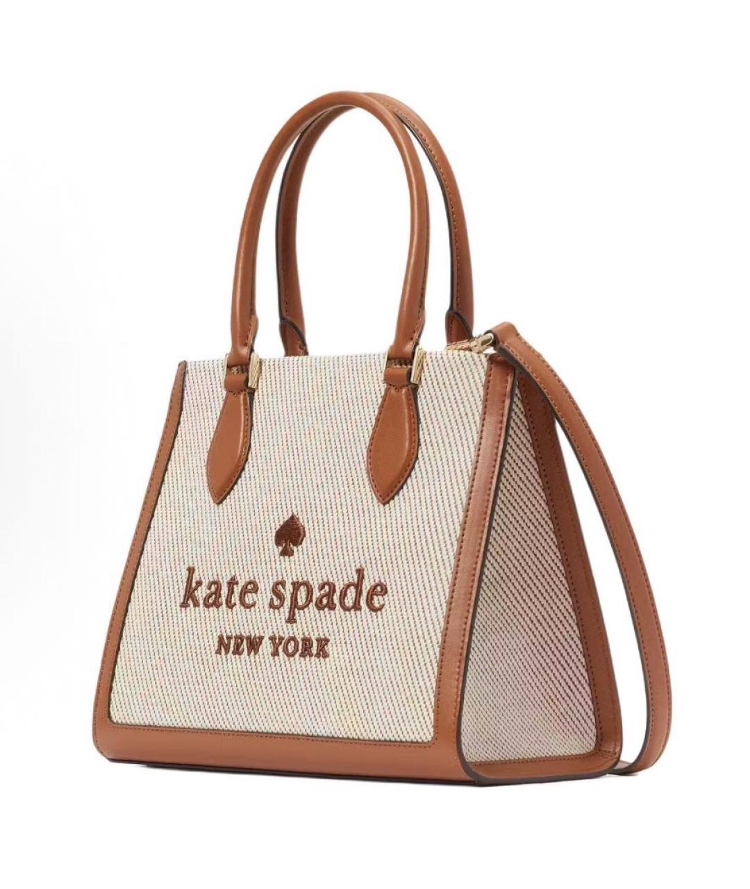 KATE SPADE Бежевая сумка тоут, фото 2
