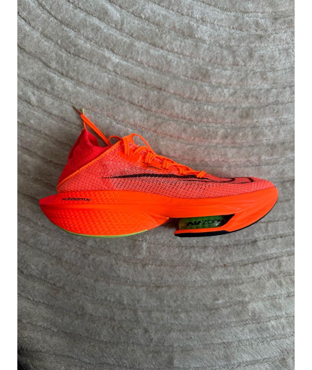 NIKE Оранжевые текстильные кроссовки, фото 8