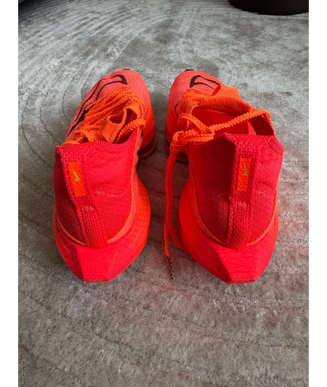 NIKE Оранжевые текстильные кроссовки, фото 3