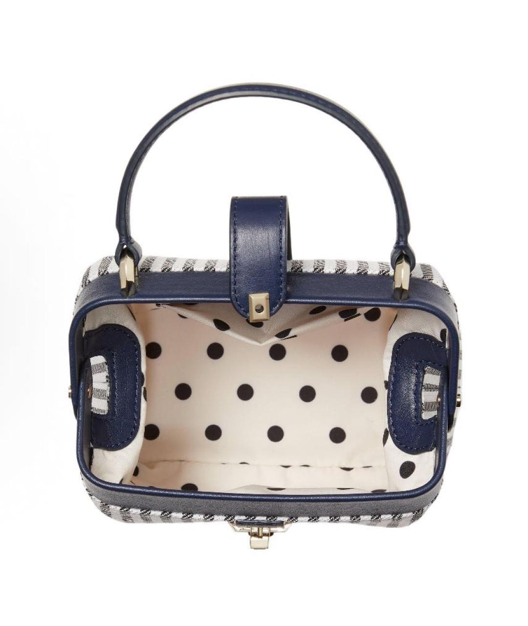 KATE SPADE Темно-синяя сумка с короткими ручками, фото 3