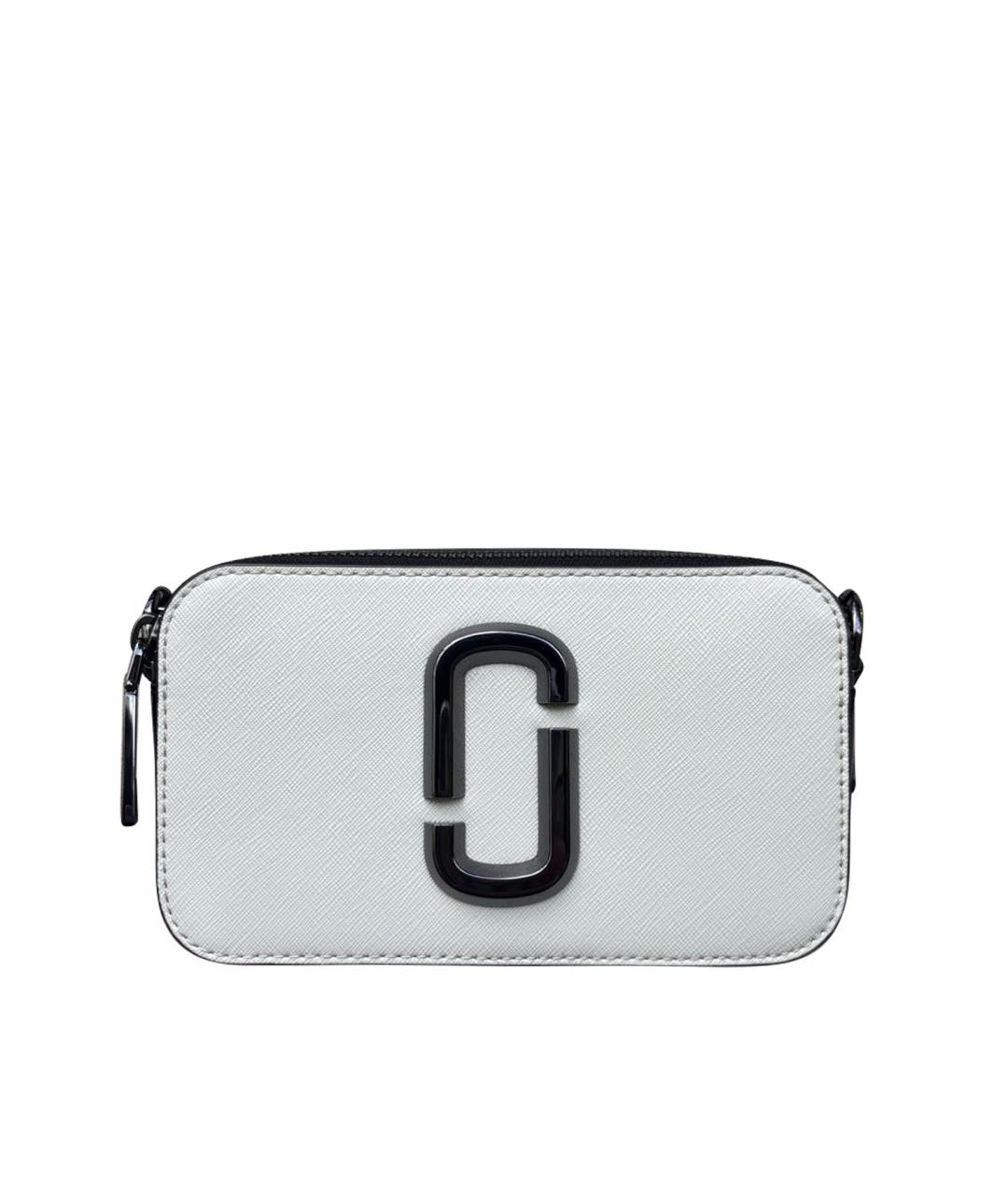 MARC JACOBS Белая сумка через плечо из искусственной кожи, фото 1