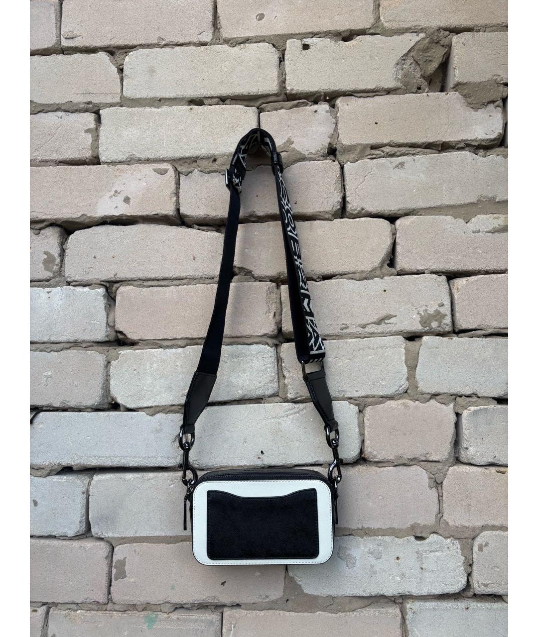 MARC JACOBS Белая сумка через плечо из искусственной кожи, фото 3