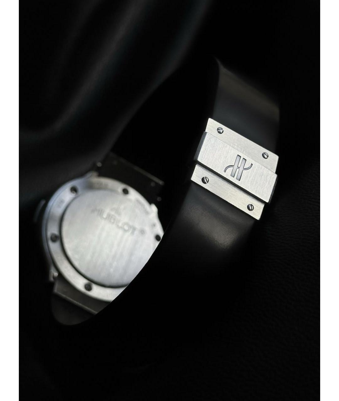 HUBLOT Серебряные стальные часы, фото 5