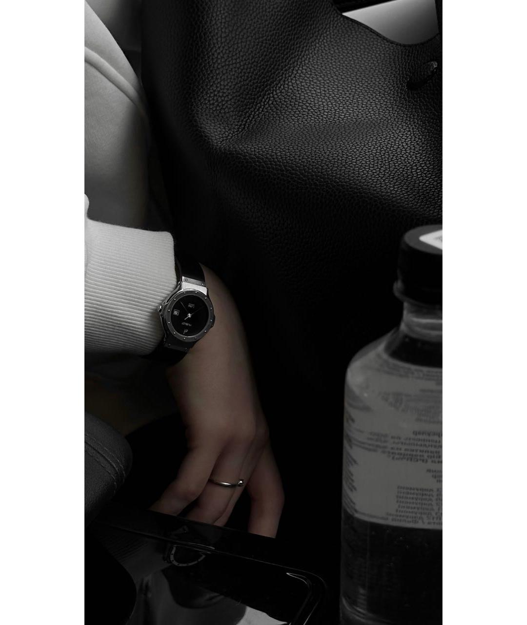 HUBLOT Серебряные стальные часы, фото 8