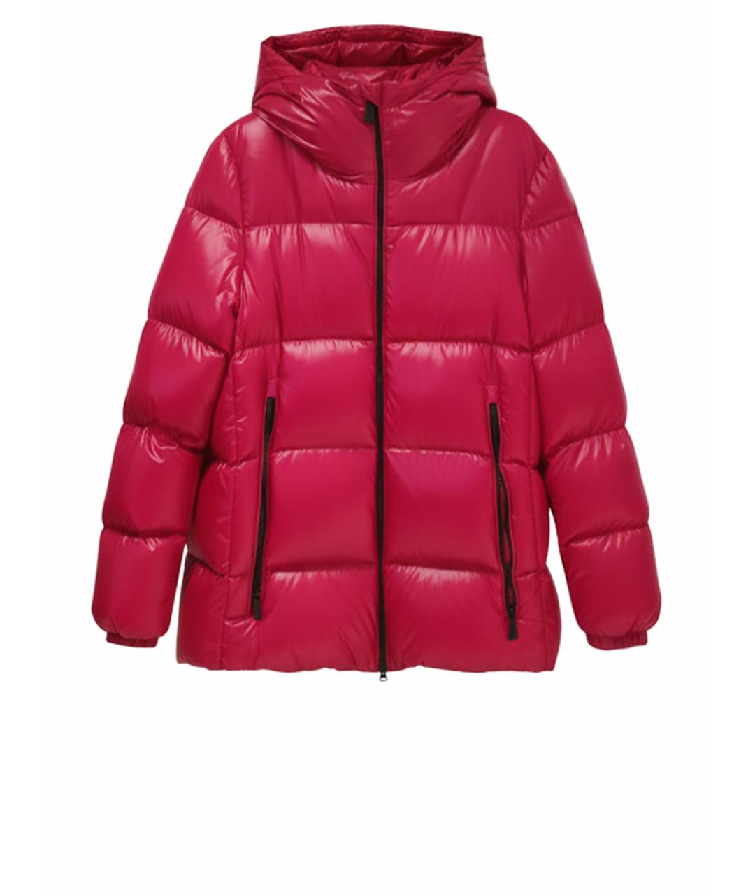 ADD Красный полиэстеровый пуховик, фото 1