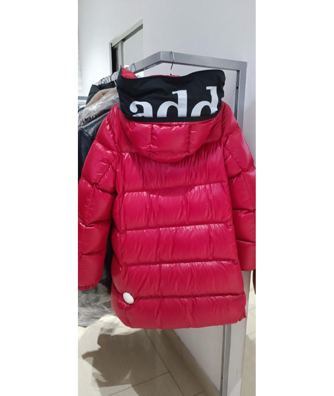 ADD Красный полиэстеровый пуховик, фото 2