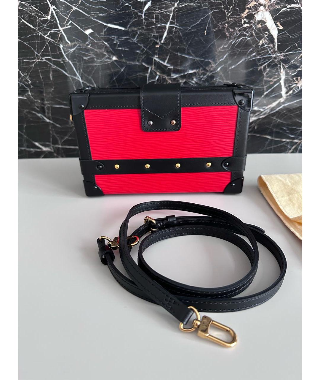 LOUIS VUITTON Красная сумка через плечо, фото 3