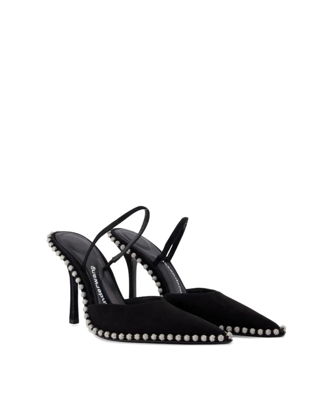 ALEXANDER WANG Черные кожаные туфли, фото 2