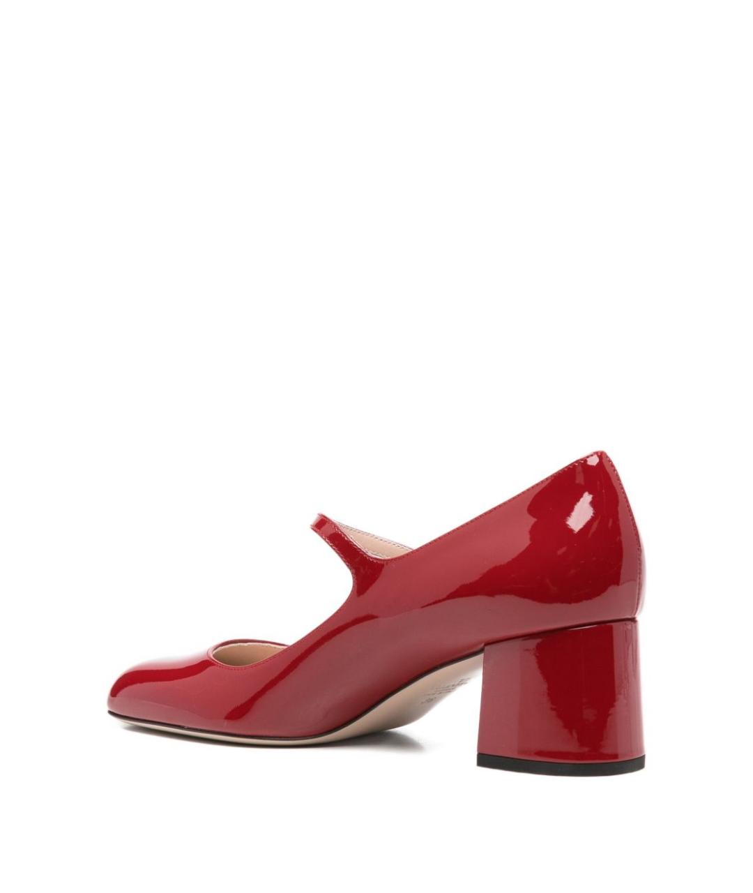 VALENTINO Красные кожаные туфли, фото 4