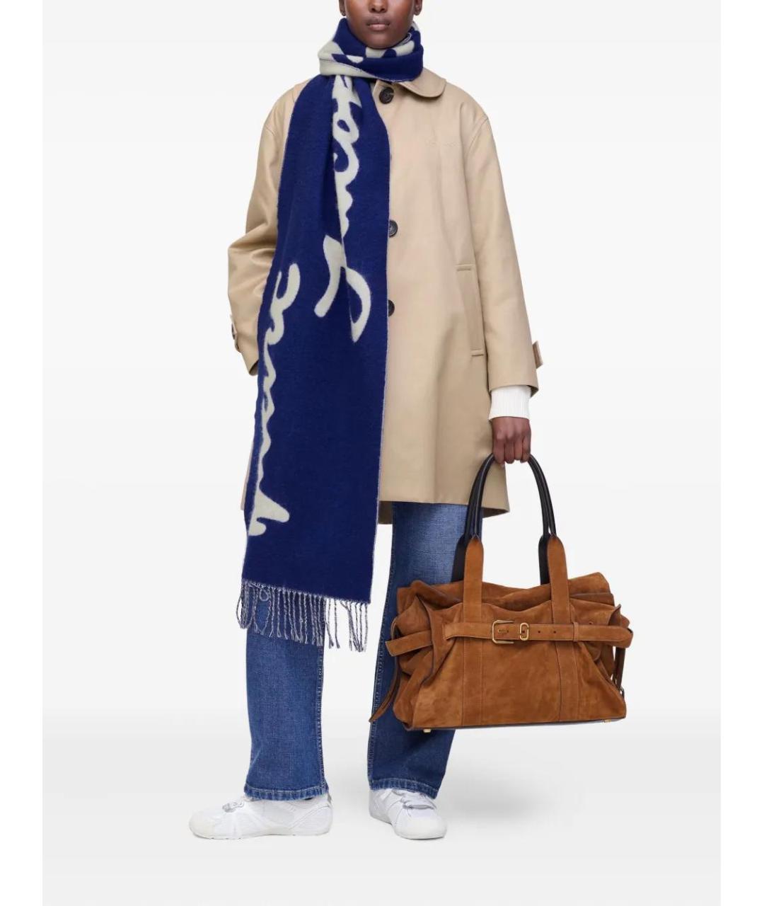MARC JACOBS Мульти шерстяной шарф, фото 4