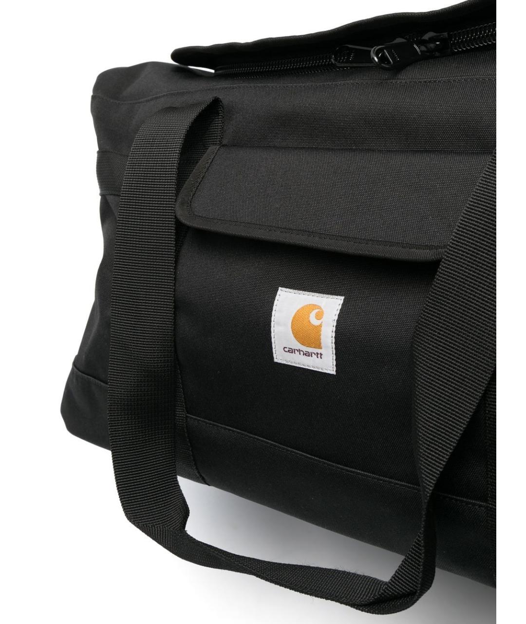 CARHARTT WIP Черная синтетическая дорожная/спортивная сумка, фото 4
