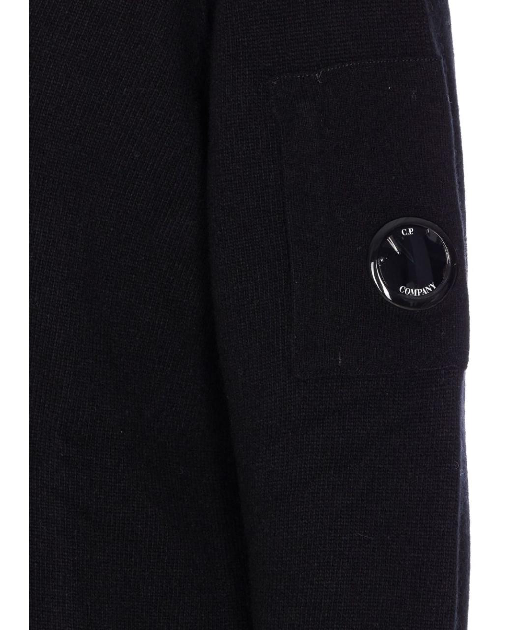 CP COMPANY Черный шерстяной джемпер / свитер, фото 3