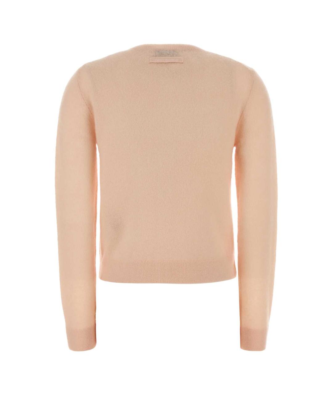 TORY BURCH Розовый кашемировый кардиган, фото 2