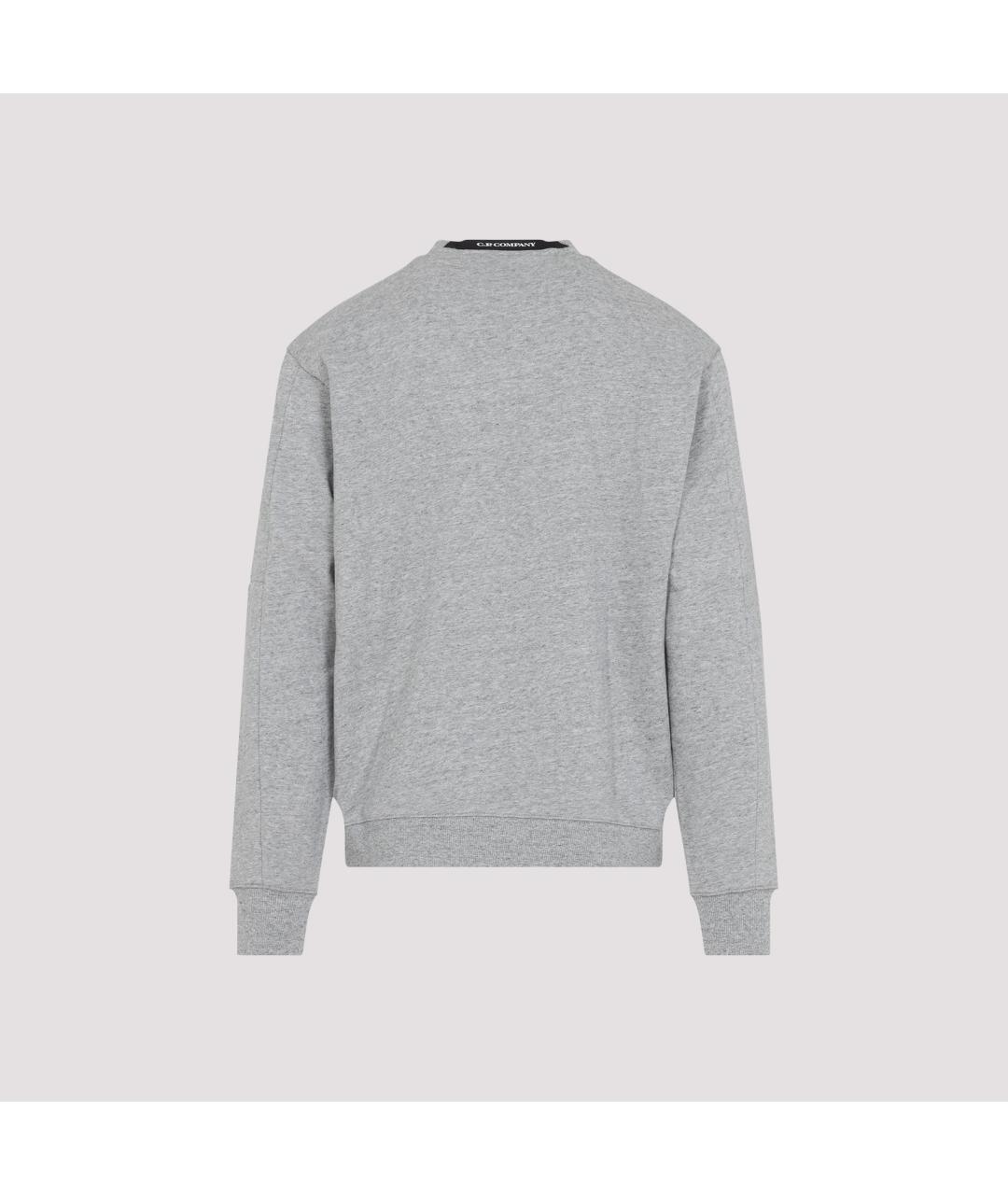 CP COMPANY Серый хлопковый джемпер / свитер, фото 2