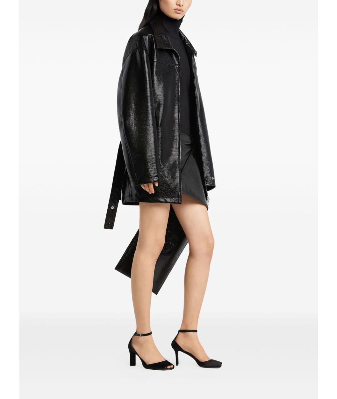 COURREGES Черная куртка, фото 4