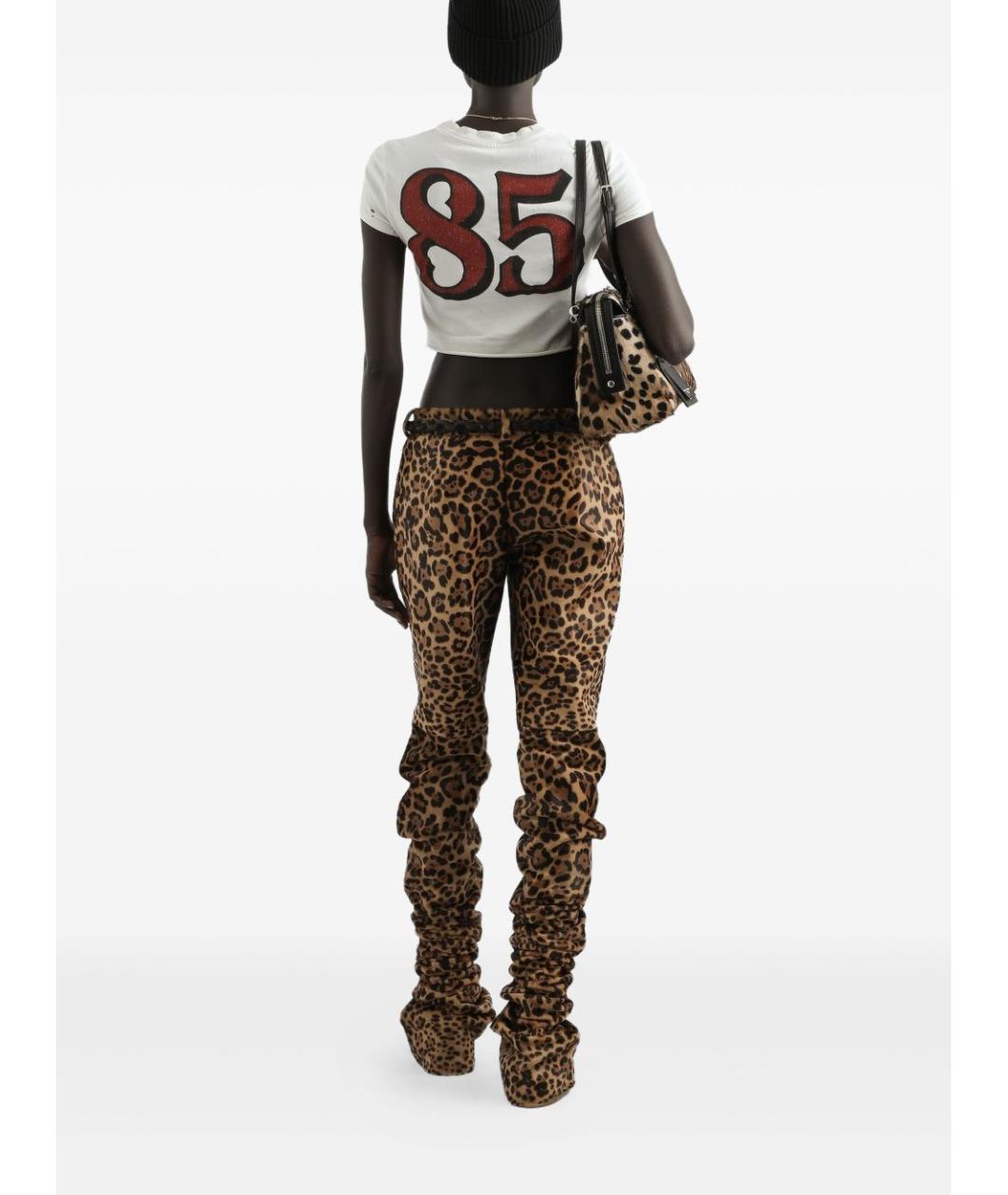 DOLCE&GABBANA Белая хлопковая футболка, фото 5