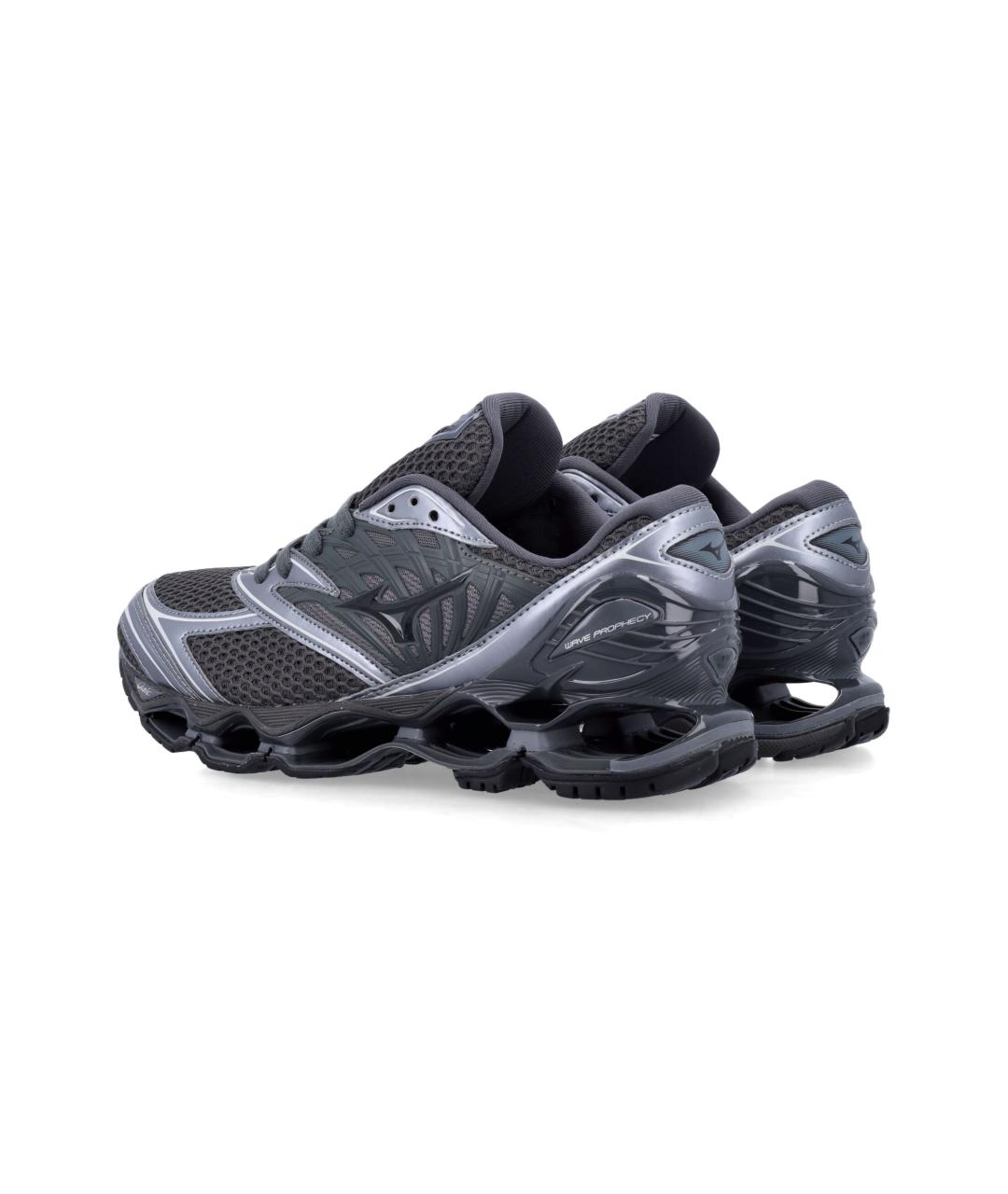 MIZUNO Черные текстильные низкие кроссовки / кеды, фото 4