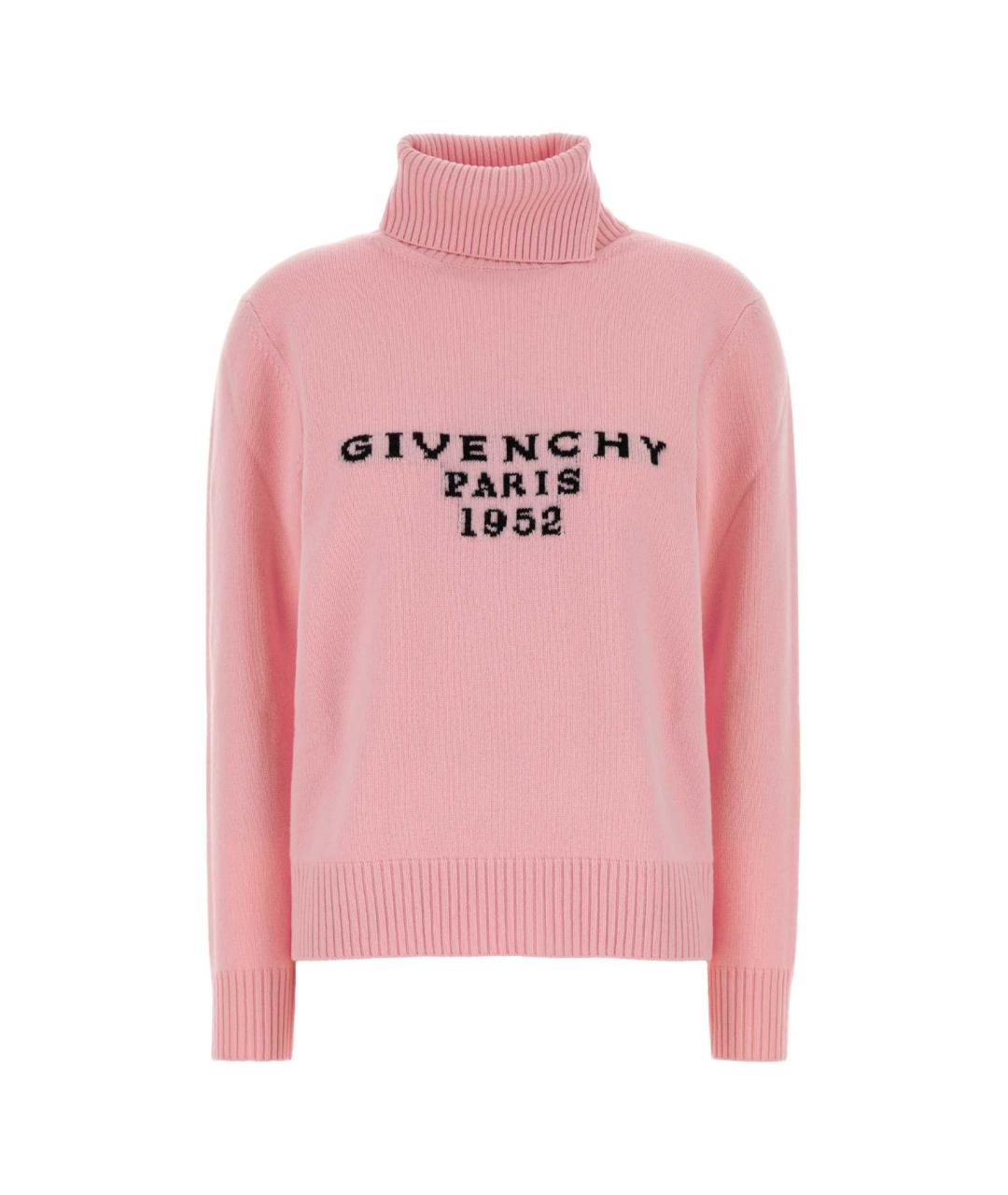 GIVENCHY Розовый шерстяной джемпер / свитер, фото 1
