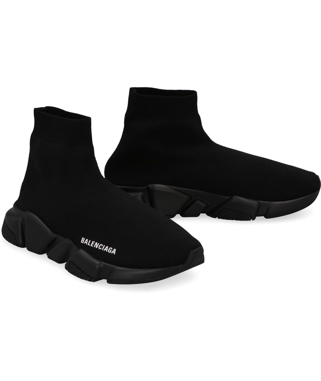 BALENCIAGA Черные синтетические кроссовки, фото 3