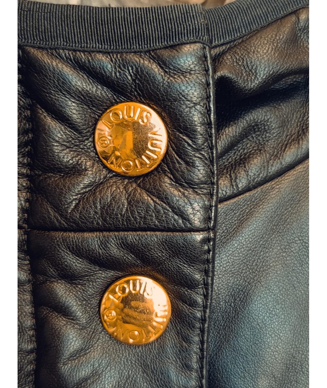 LOUIS VUITTON Черная полиамидовая куртка, фото 5