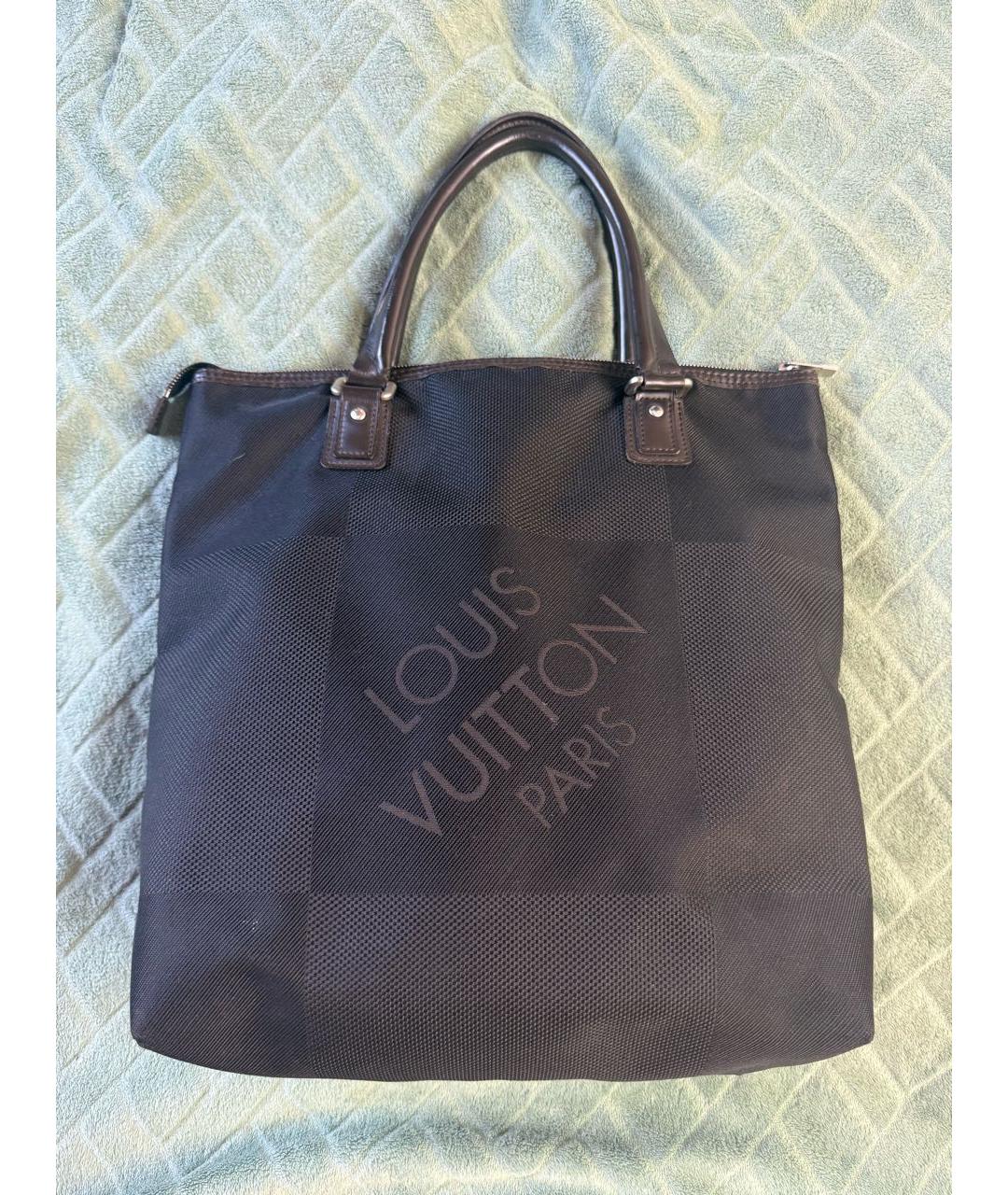 LOUIS VUITTON Черная сумка тоут, фото 2