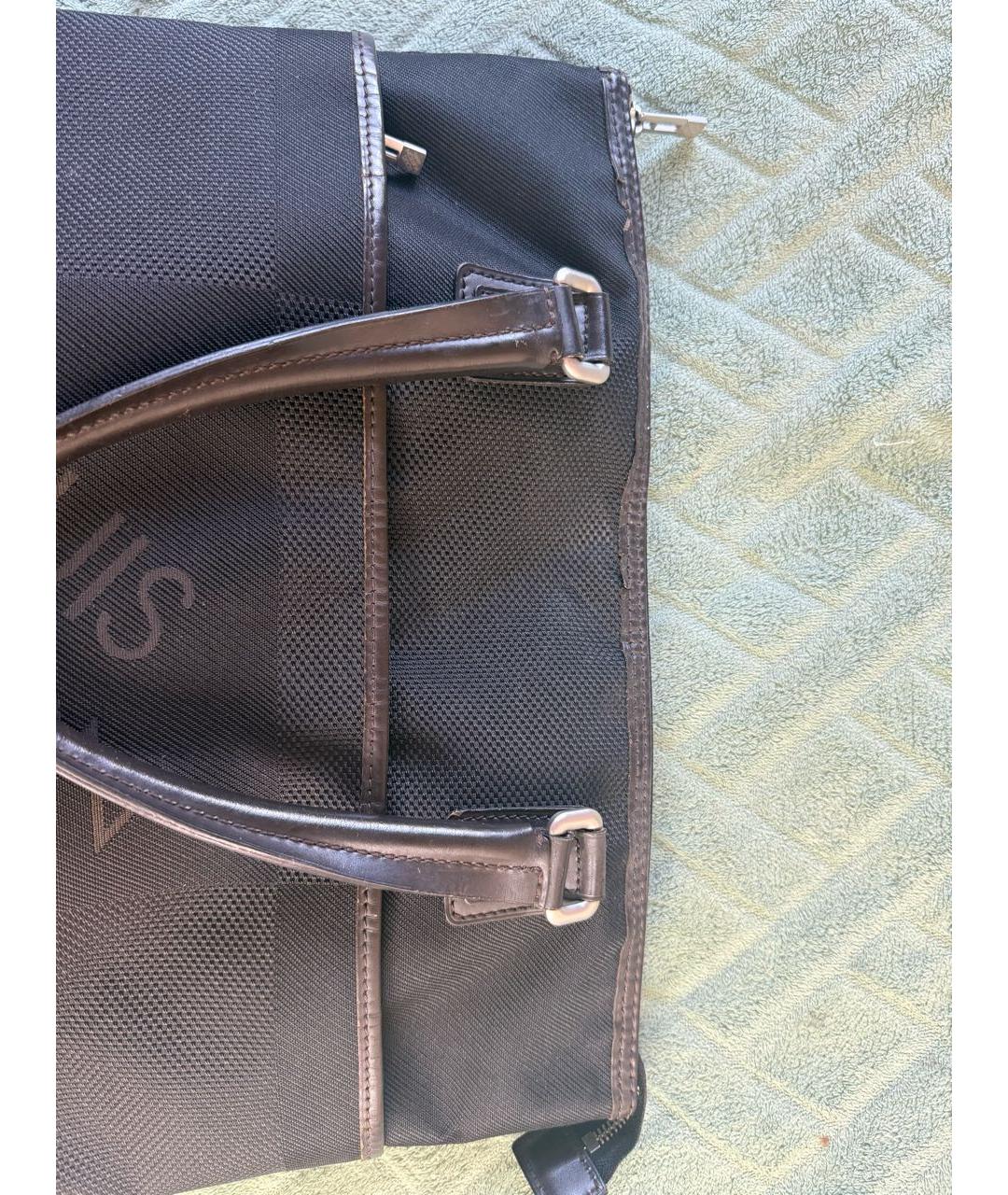 LOUIS VUITTON Черная сумка тоут, фото 5