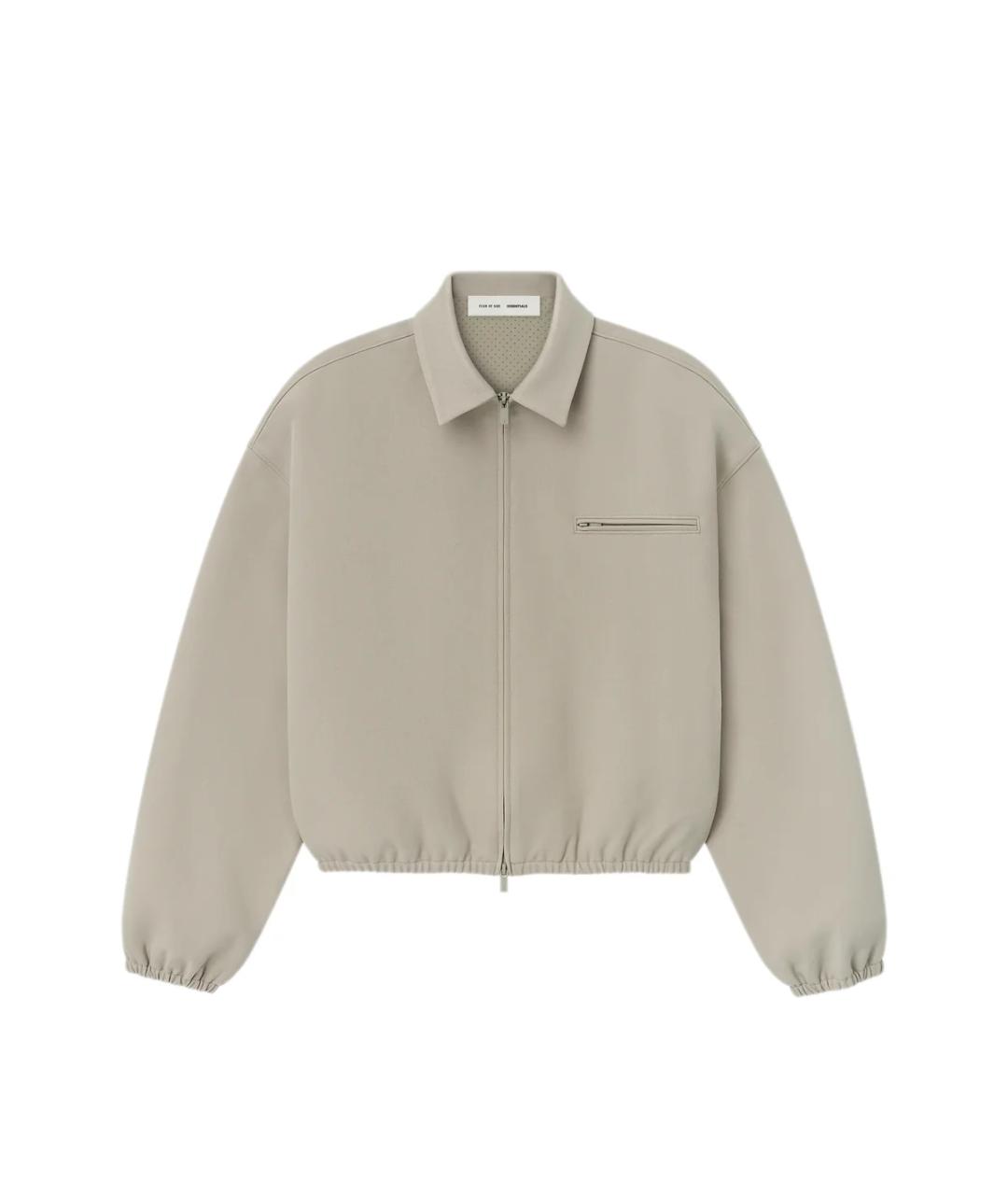 FEAR OF GOD ESSENTIALS Бежевая полиэстеровая куртка, фото 1