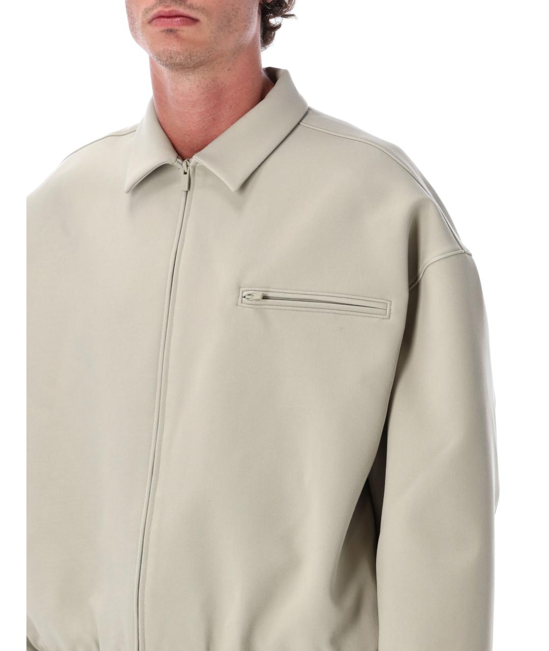 FEAR OF GOD ESSENTIALS Бежевая полиэстеровая куртка, фото 4