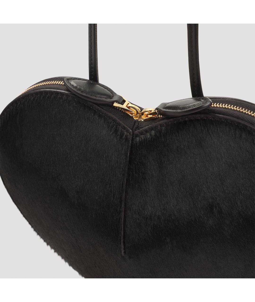 ALAIA Коричневая кожаная сумка через плечо, фото 4