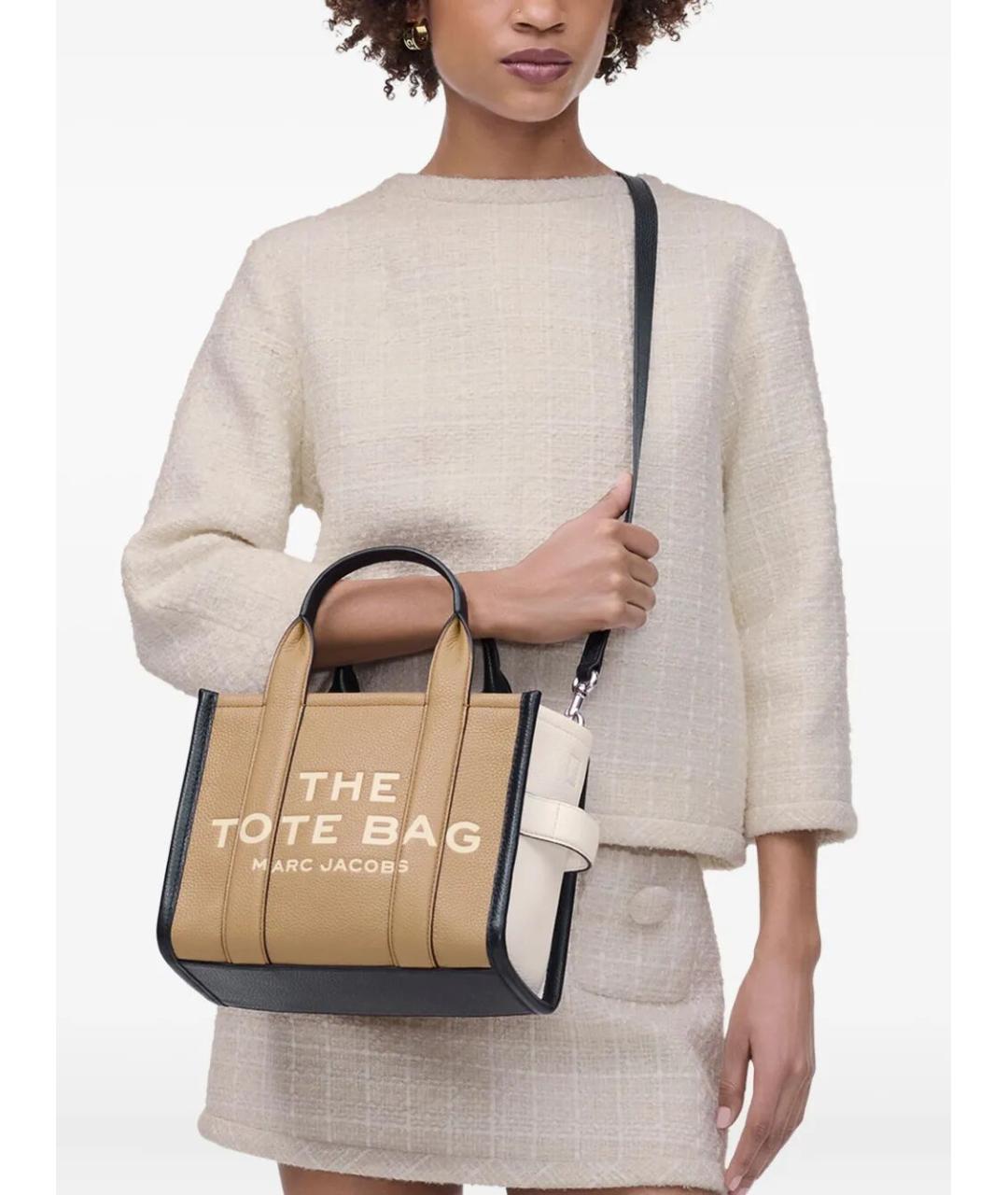 MARC JACOBS Бежевая сумка тоут, фото 2
