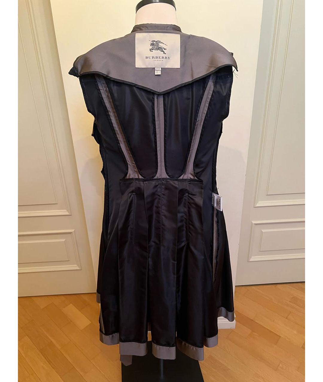 BURBERRY Мульти полиэстеровое пальто, фото 5