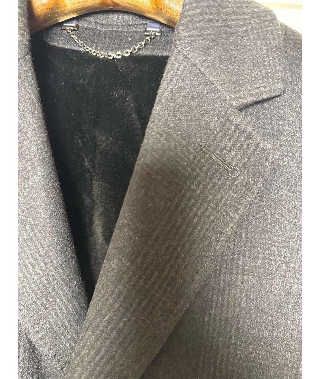 BRIONI Серое кашемировое пальто, фото 7