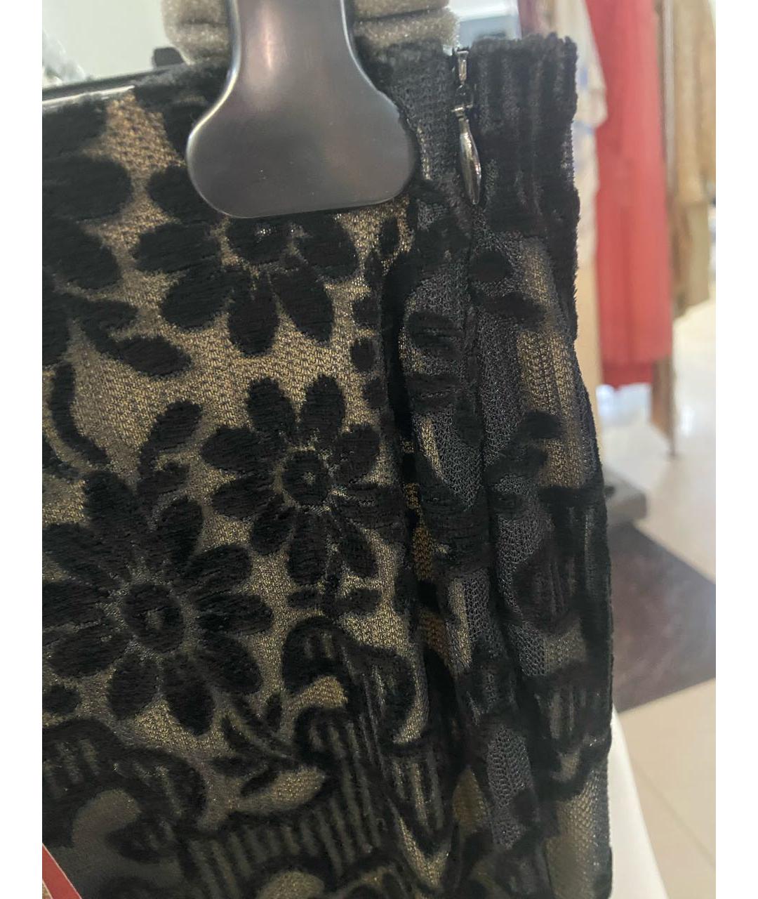 ETRO Черные брюки широкие, фото 4