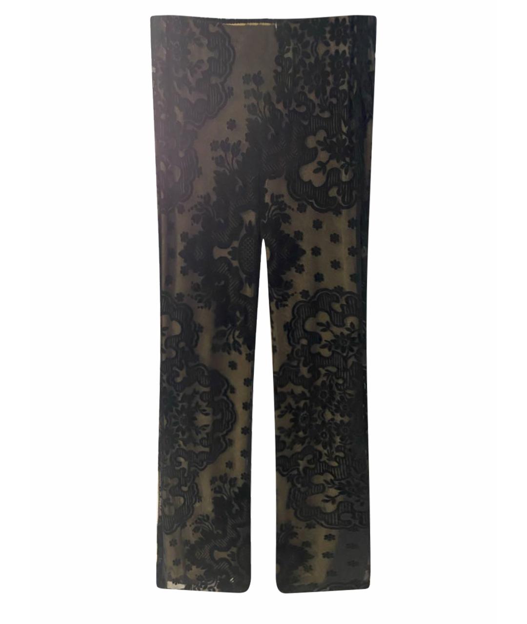 ETRO Черные брюки широкие, фото 1