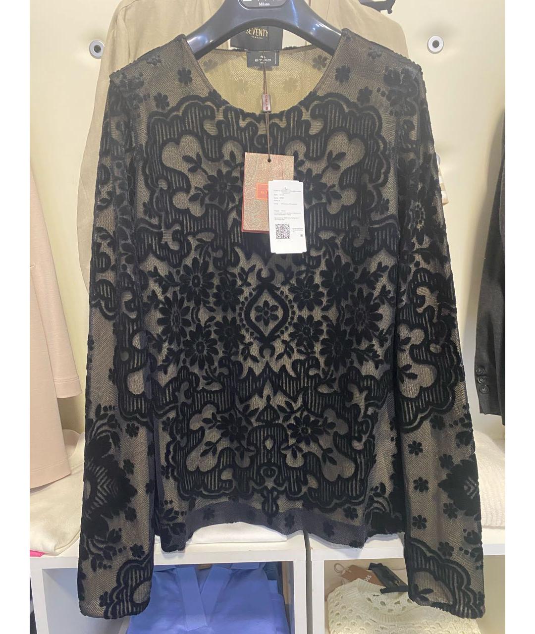 ETRO Черная блузы, фото 5