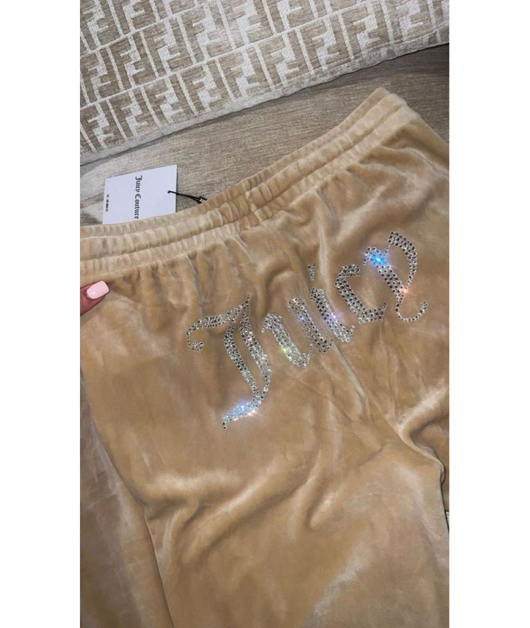 JUICY COUTURE Бежевый полиэстеровый спортивные костюмы, фото 5