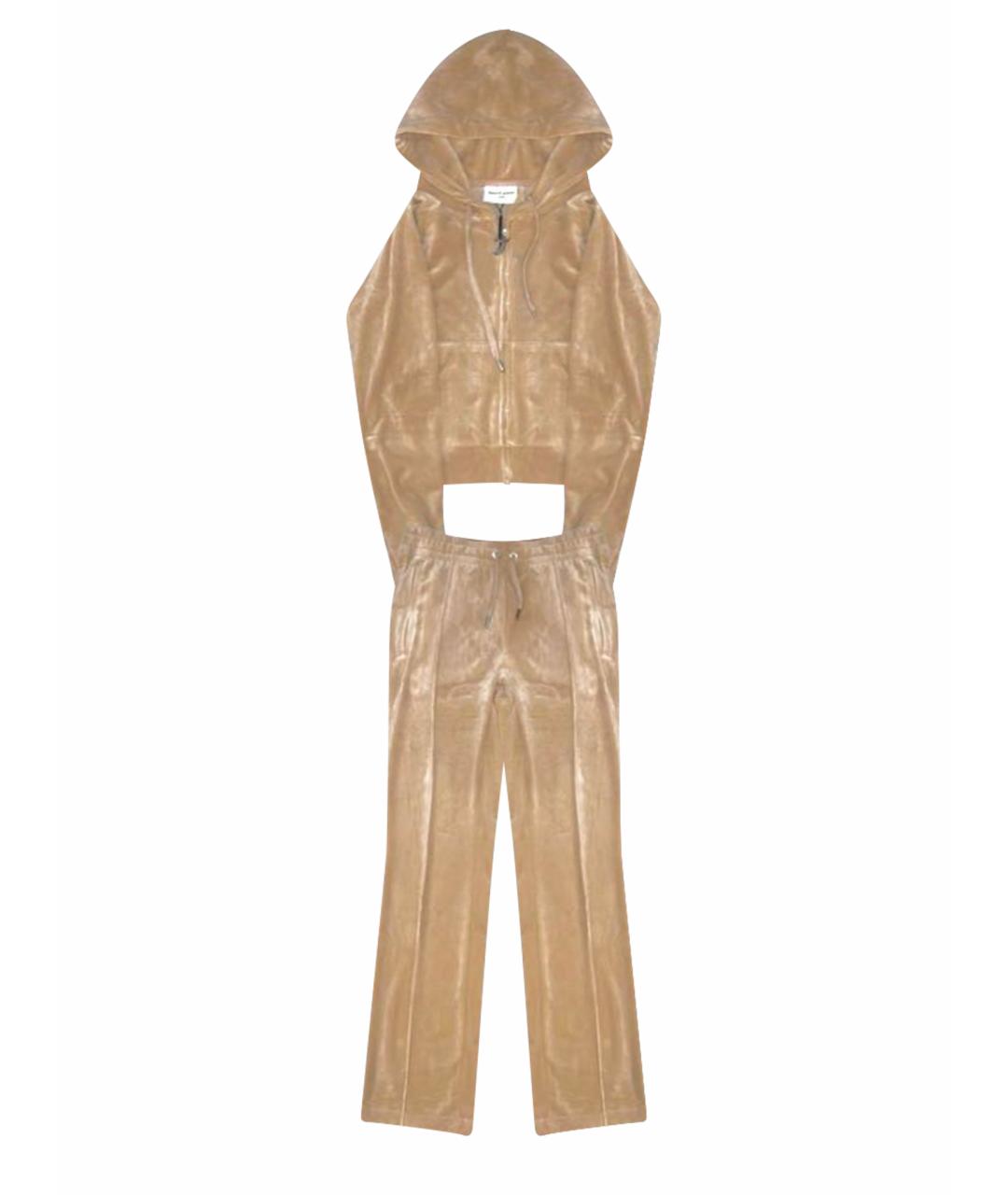 JUICY COUTURE Бежевый полиэстеровый спортивные костюмы, фото 1