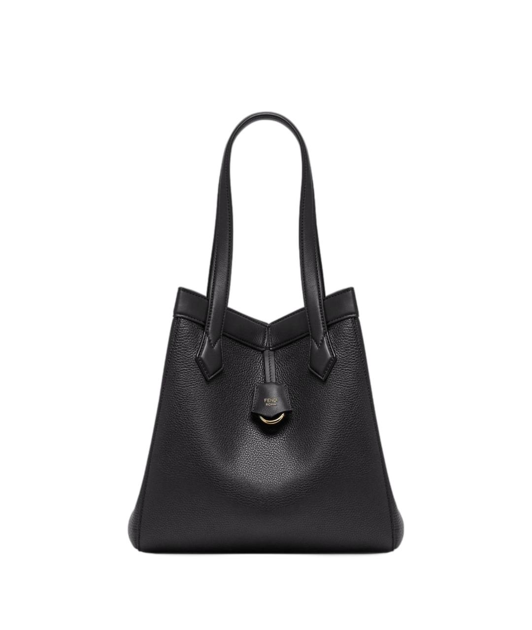 FENDI Черная сумка тоут, фото 1