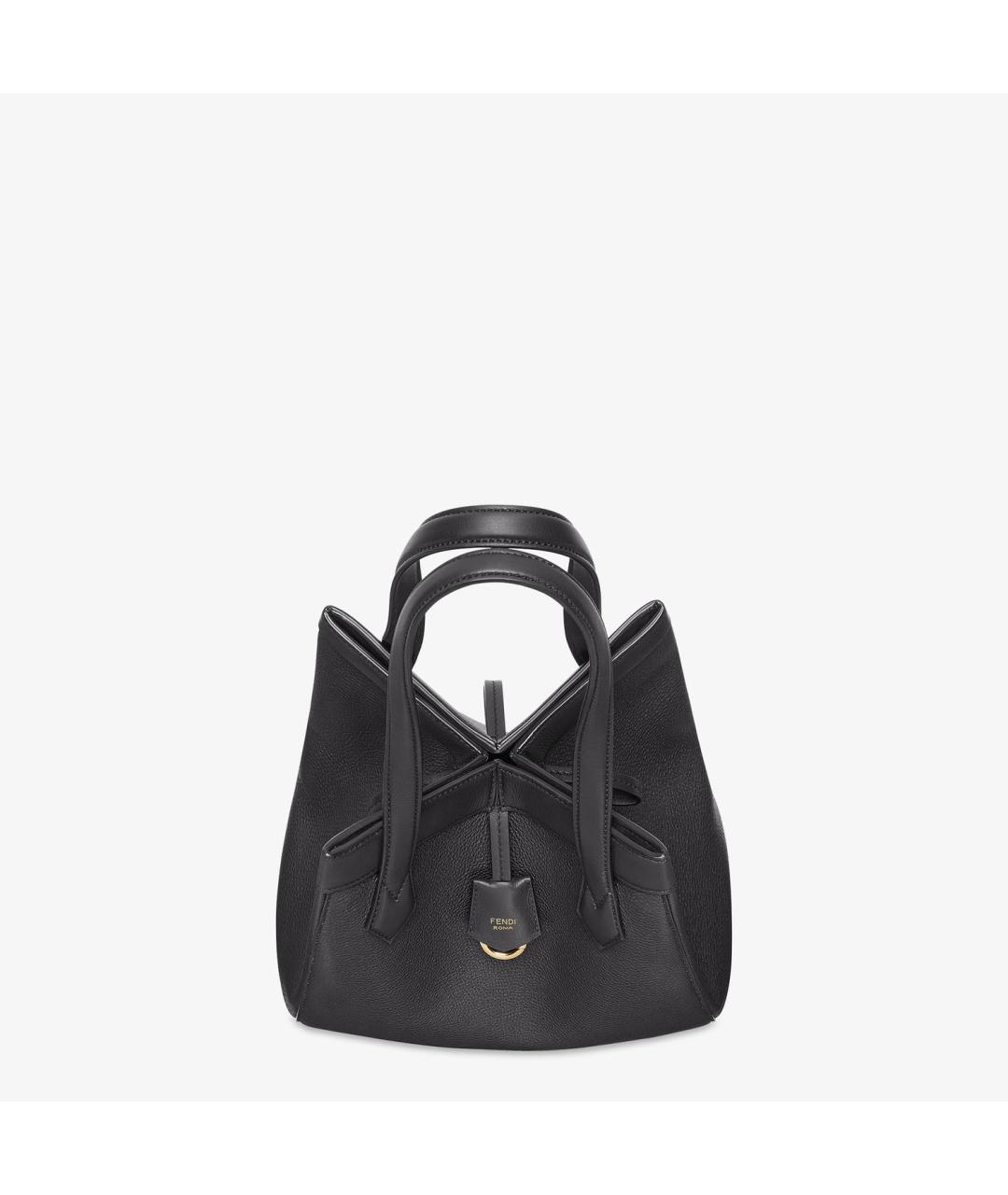 FENDI Черная сумка тоут, фото 4