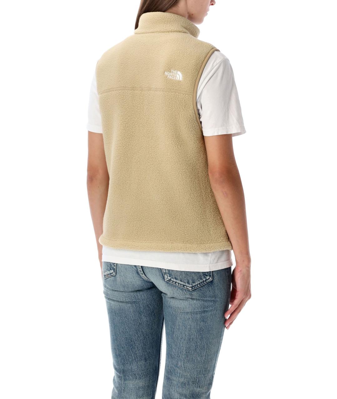 THE NORTH FACE Бежевый полиэстеровый жилет, фото 3