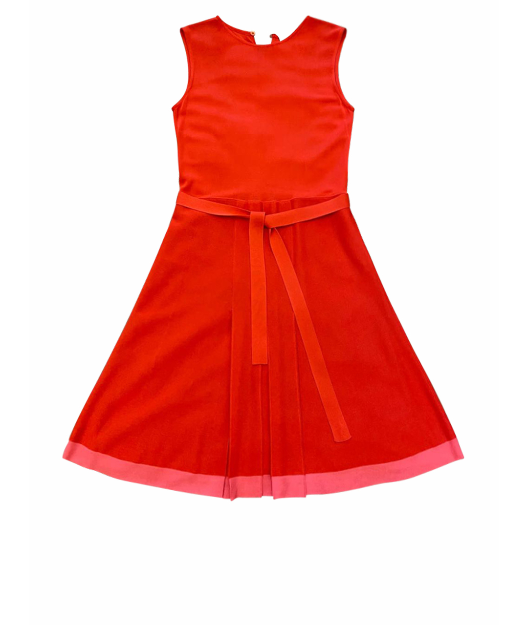 CHRISTIAN DIOR PRE-OWNED Красное вискозное повседневное платье, фото 1
