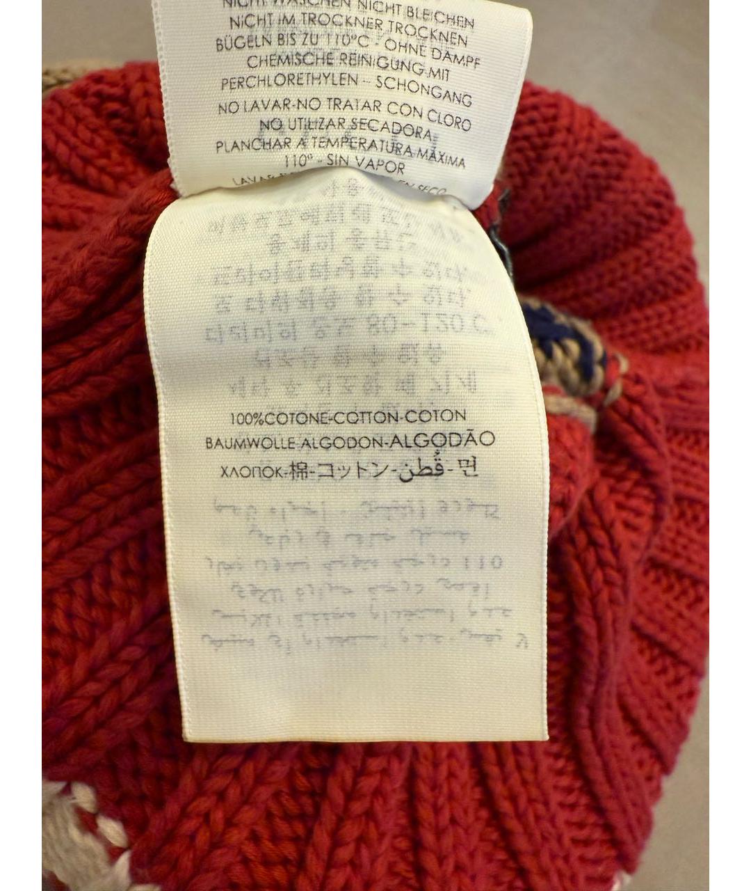 GUCCI Коричневая хлопковая шапка, фото 4