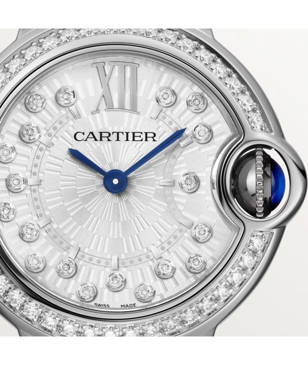 CARTIER Серебряные часы, фото 2