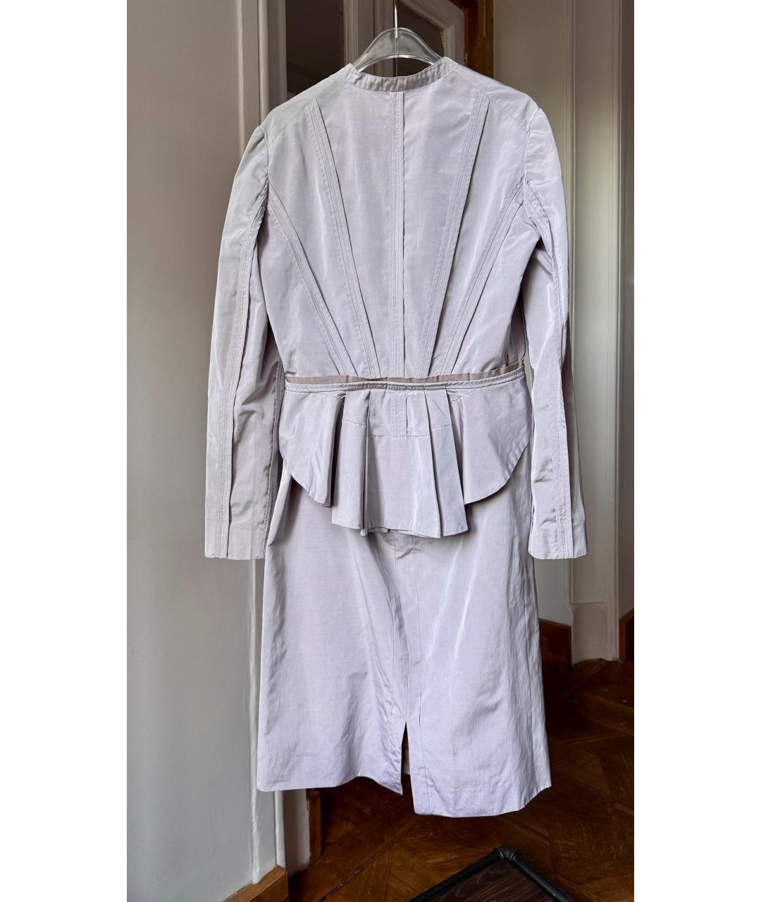 GIVENCHY Фиолетовый костюм с юбками, фото 2