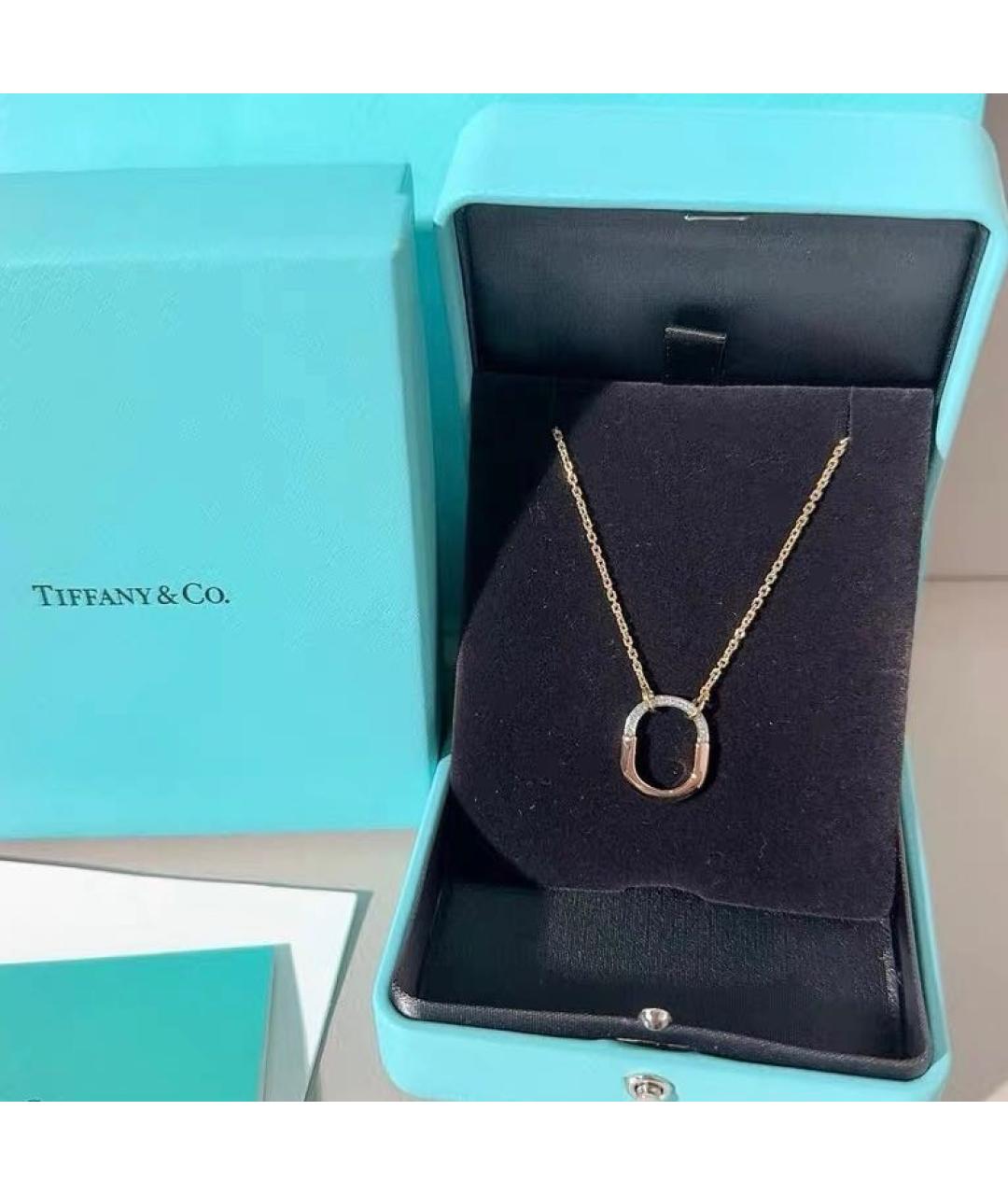 TIFFANY&CO Розовое колье из розового золота, фото 5