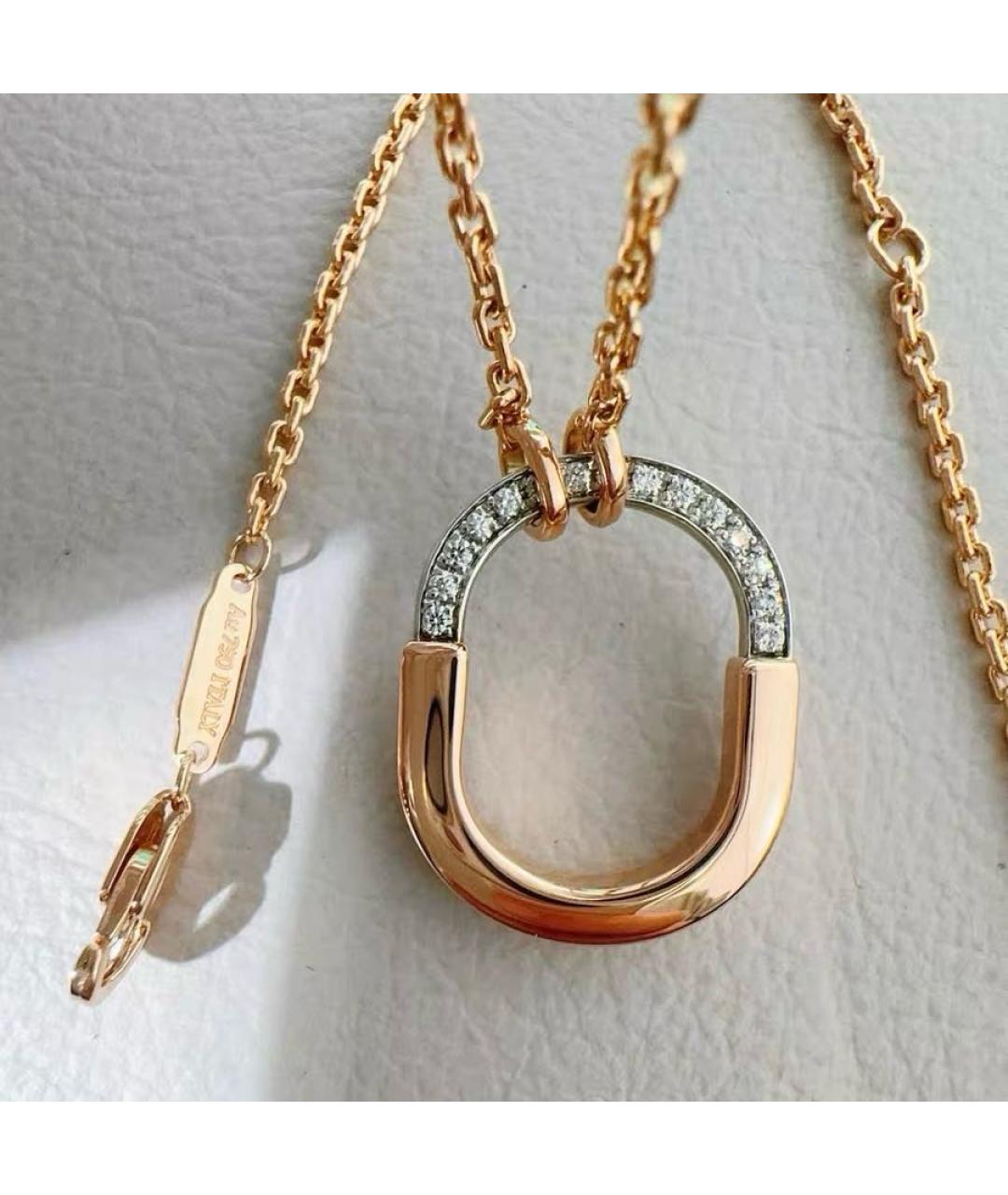 TIFFANY&CO Розовое колье из розового золота, фото 3