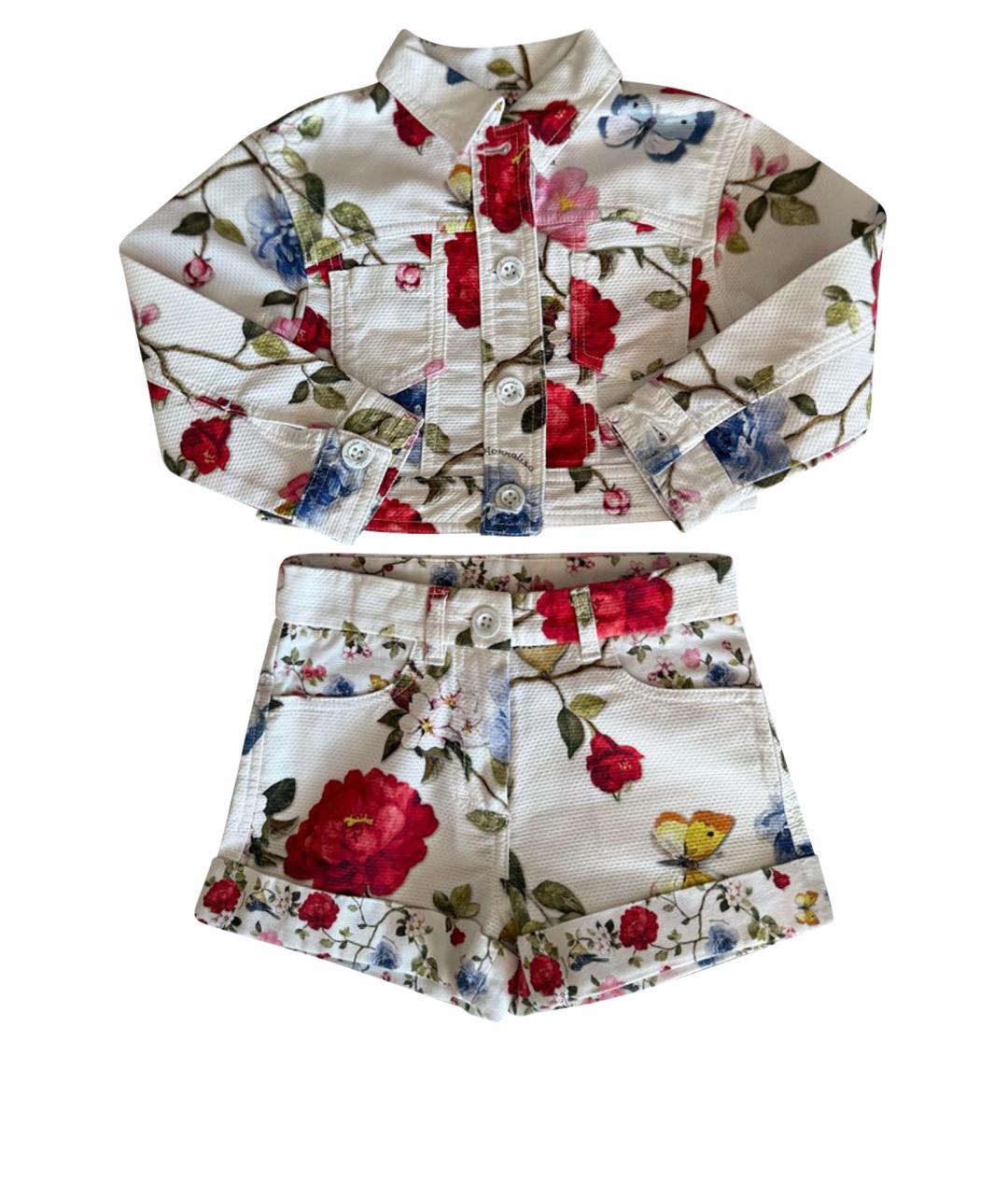 MONNALISA Белый хлопковый комплект, фото 1