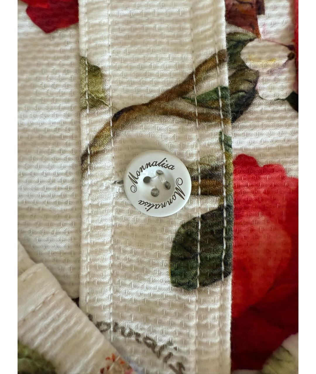 MONNALISA Белый хлопковый комплект, фото 3