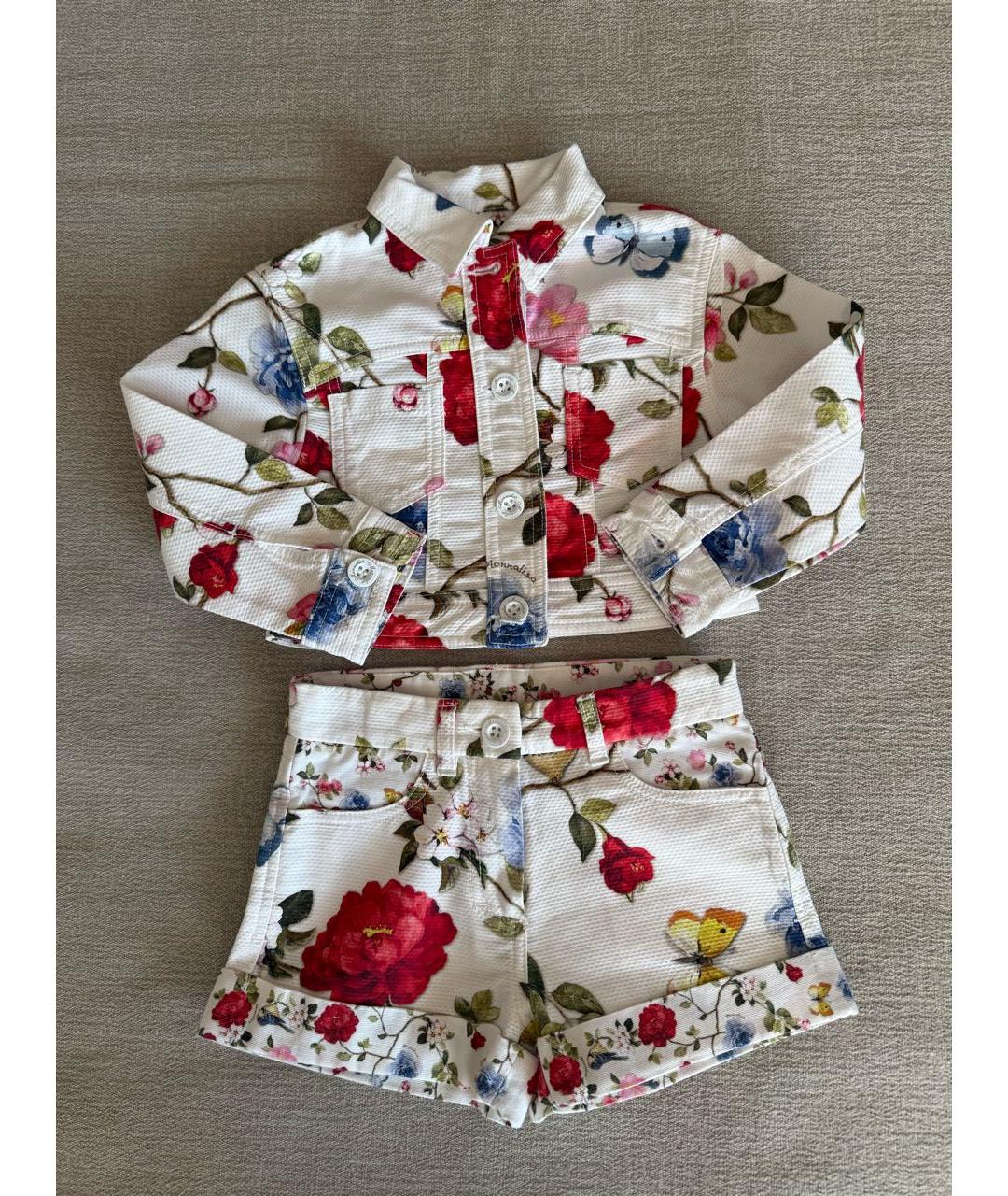 MONNALISA Белый хлопковый комплект, фото 4